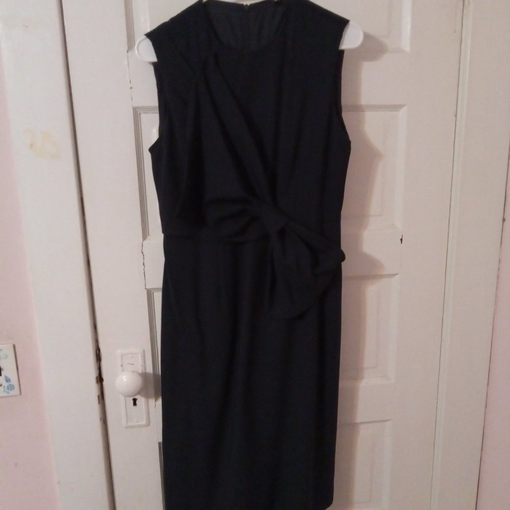 Cross body bow dress